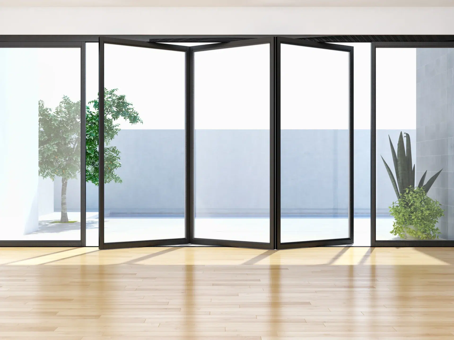 VLX 100 Bifold / Folding Door in Boynton Beach, FL | Sightline Windows & Doors Boynton Beach - detail 1