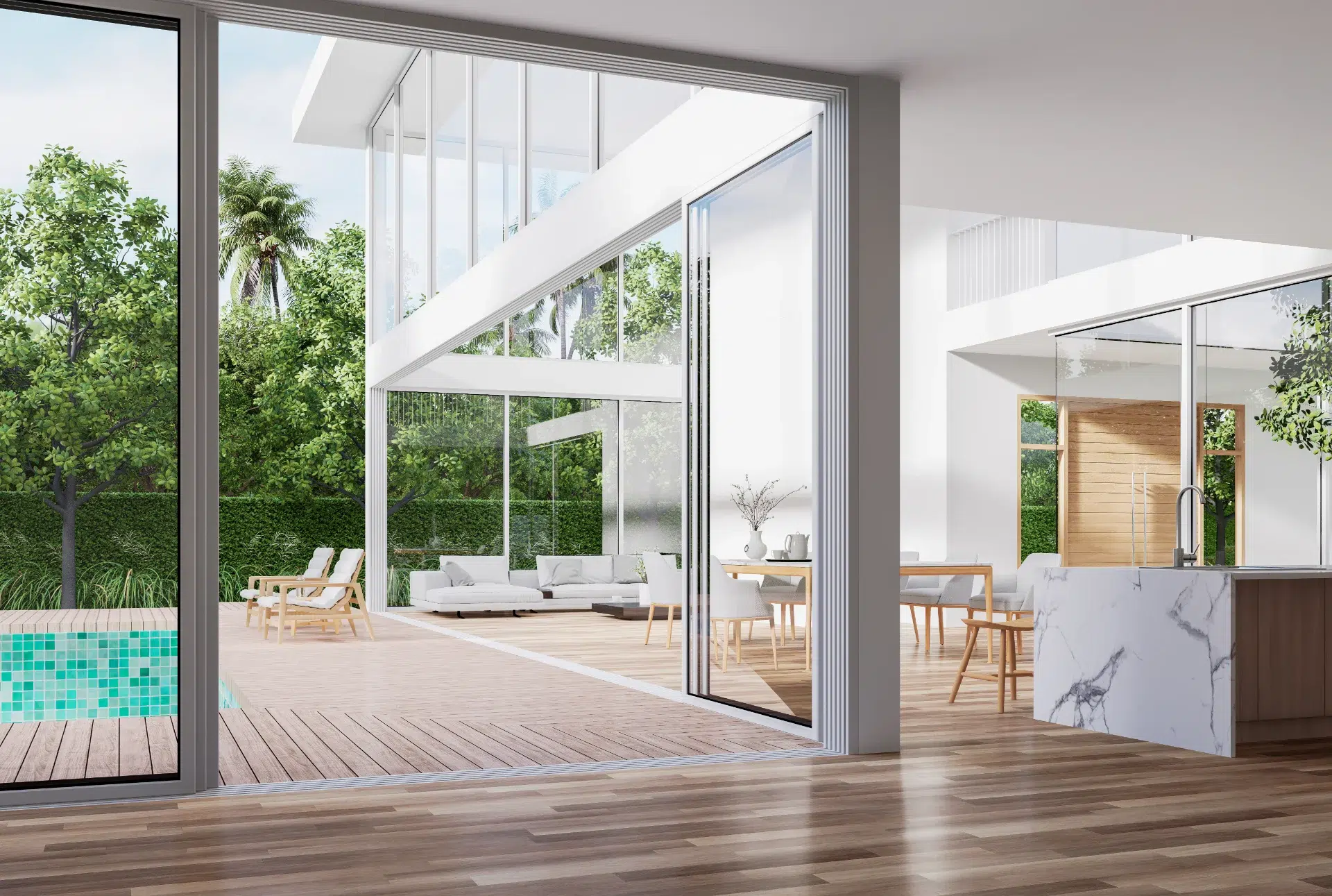 VLX 138 Panoramic Sliding Door in Boynton Beach, FL | Sightline Windows & Doors Boynton Beach - detail 1