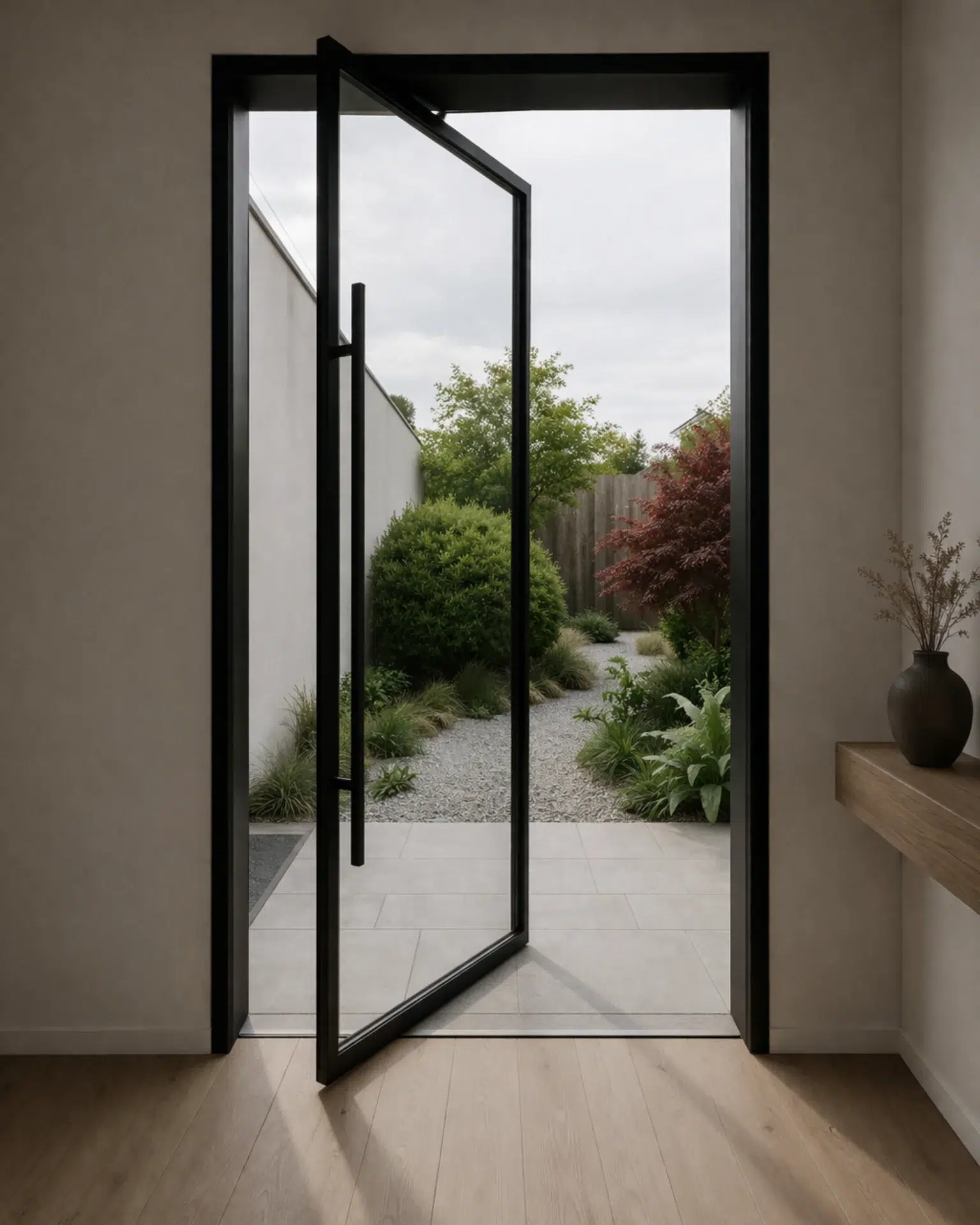 VLX 100 Pivot Door in Boynton Beach, FL | Sightline Windows & Doors Boynton Beach - detail 1