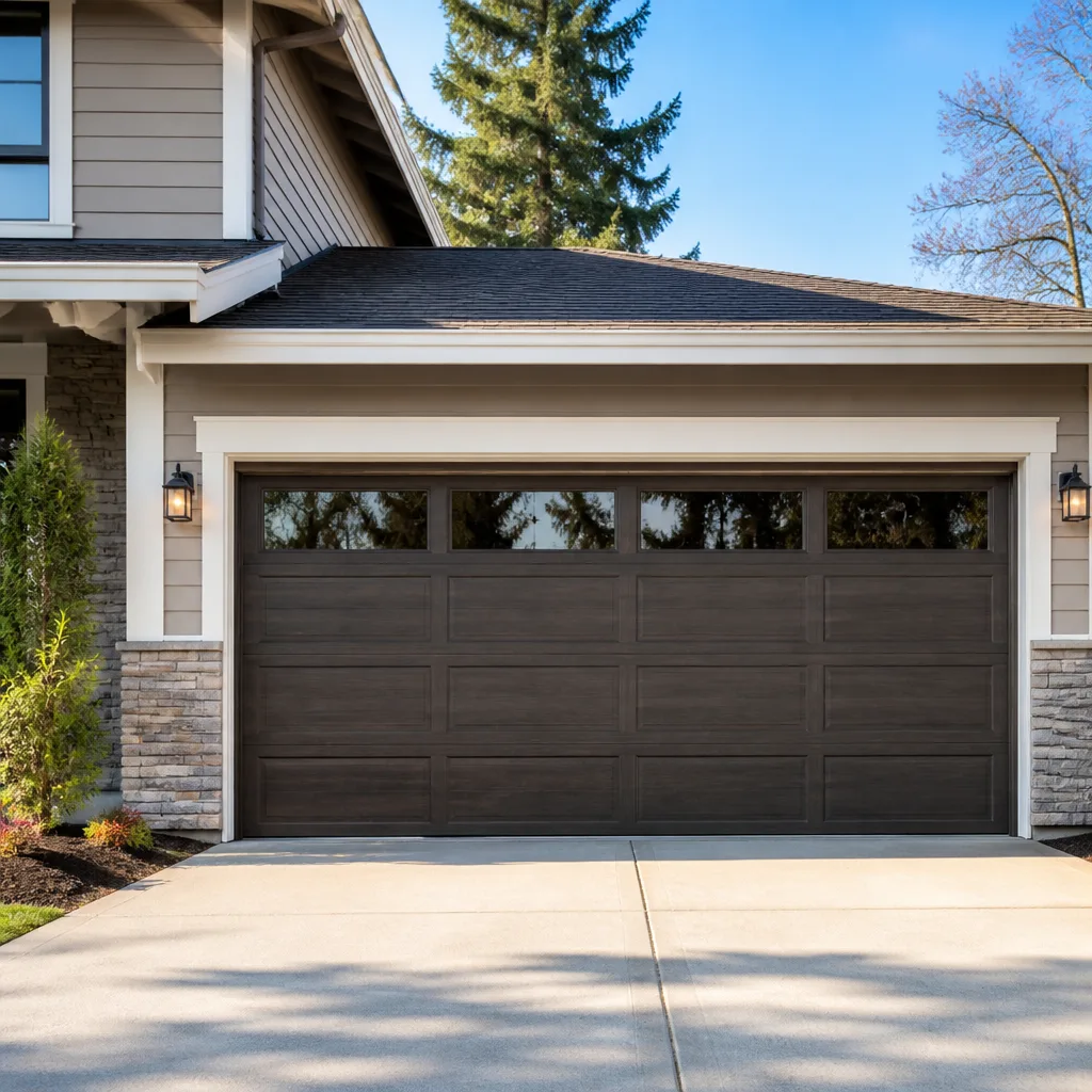 Impact garage doors